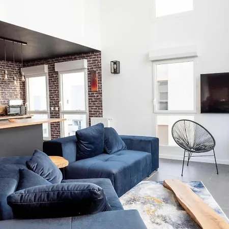 Penthouse View Garonne With Jacuzzi 100m2 波尔多