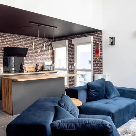 Penthouse View Garonne With Jacuzzi 100m2 公寓 *